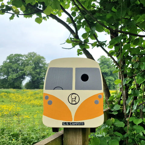 Personalised Campervan Split Screen Bird Box