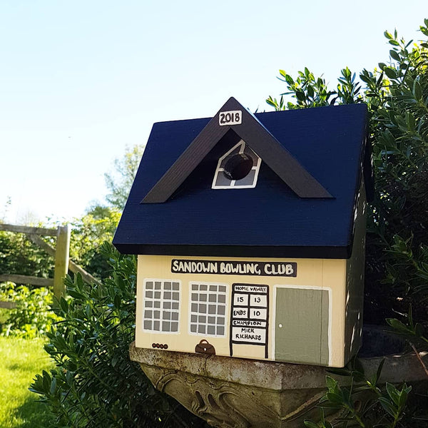 Personalised Bowls Club Bird Box - Lindleywood