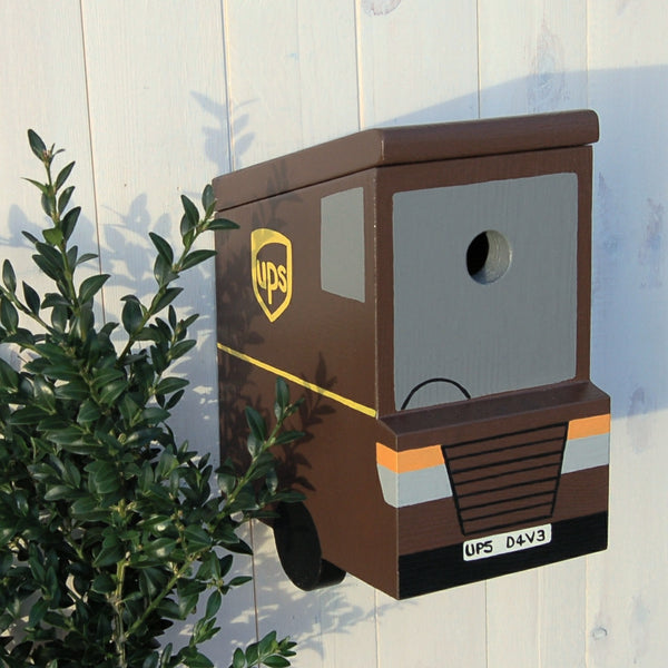 Personalised Delivery Van - Lorry Bird Box