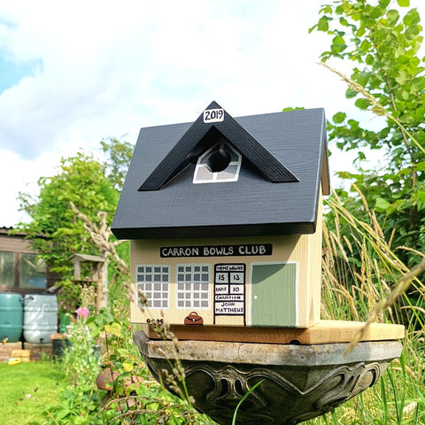 Personalised Bowls Club Bird Box - Lindleywood