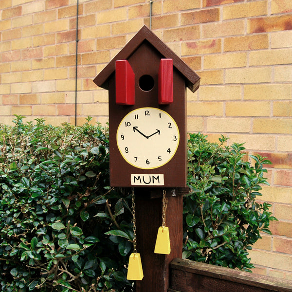 Personalised Cuckoo Clock Bird Box - Lindleywood