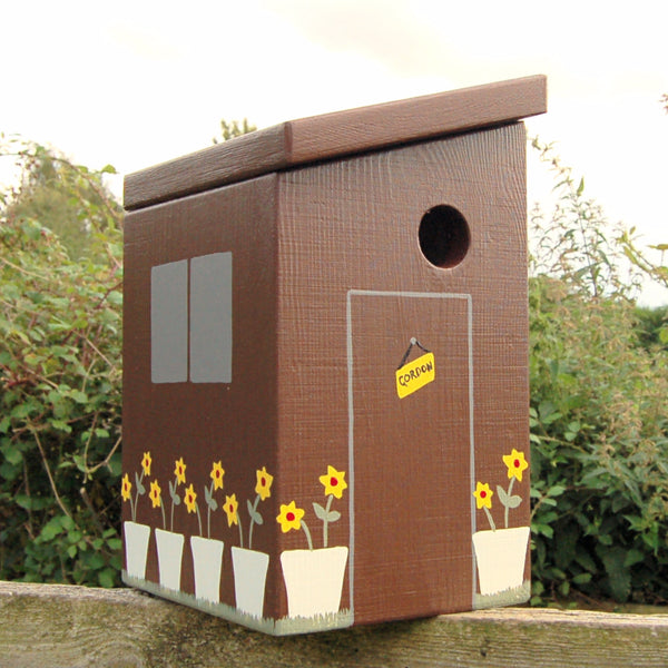 Personalised Garden Shed Bird Box - Lindleywood