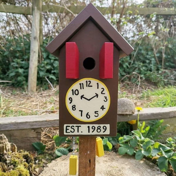 Personalised Cuckoo Clock Bird Box