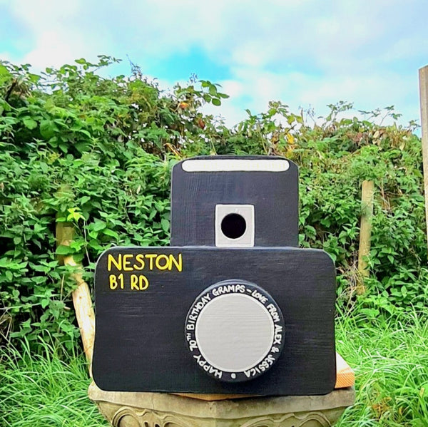 Personalised Camera Bird Box
