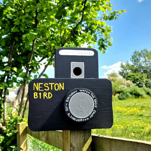 Personalised Camera Bird Box