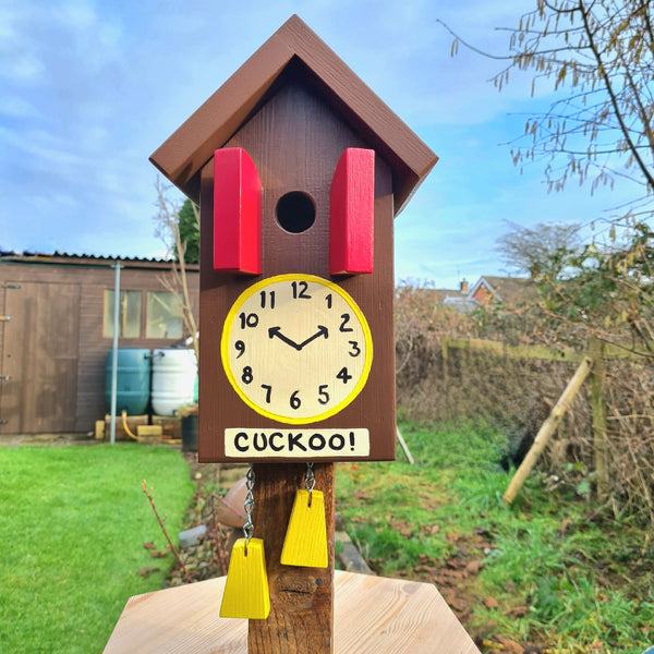 Personalised Cuckoo Clock Bird Box