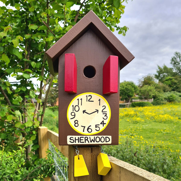 Personalised Cuckoo Clock Bird Box