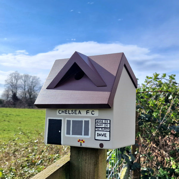 Personalised Football Club Bird Box