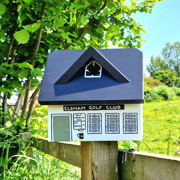 Personalised Golf Club Bird Box