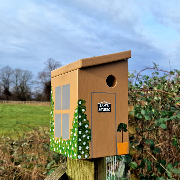 Personalised Home Office/Studio Bird Box