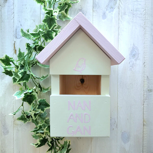 Personalised Robin Bird Box