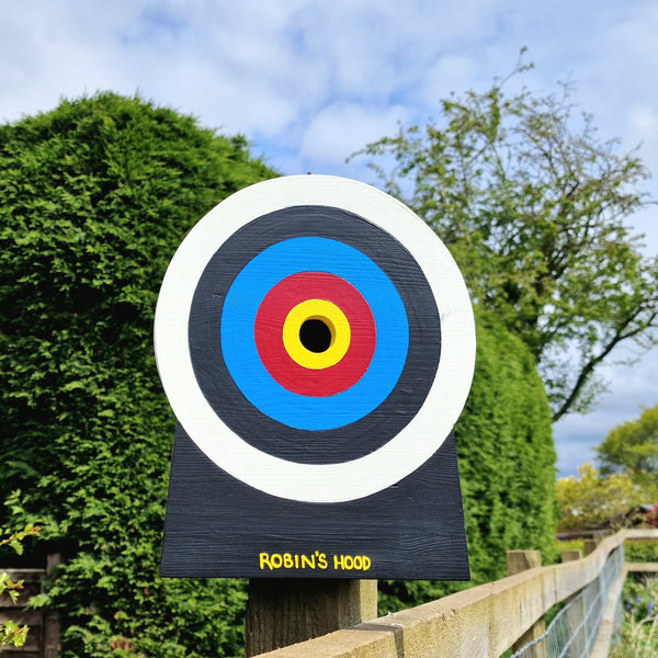 Personalised Archery Target Bird Box