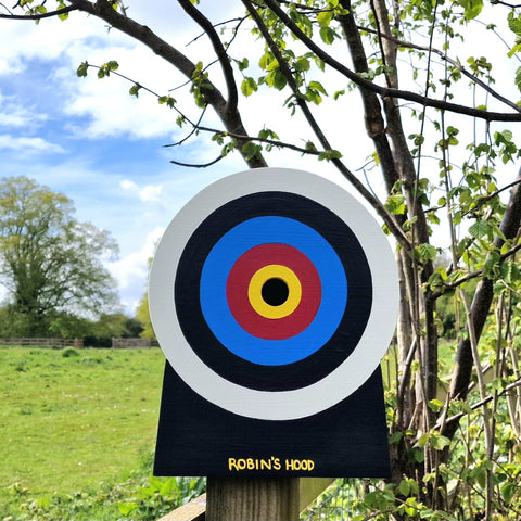 Personalised Archery Target Bird Box