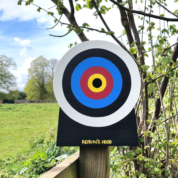 Personalised Archery Target Bird Box