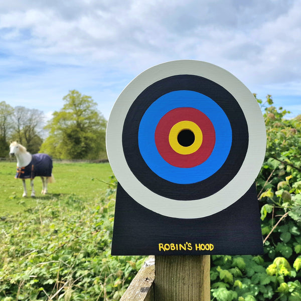 Personalised Archery Target Bird Box