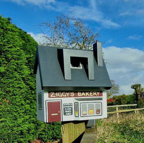 Personalised Bakery Bird Box