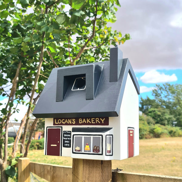 Personalised Bakery Bird Box