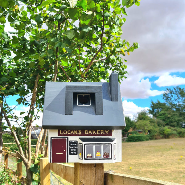 Personalised Bakery Bird Box