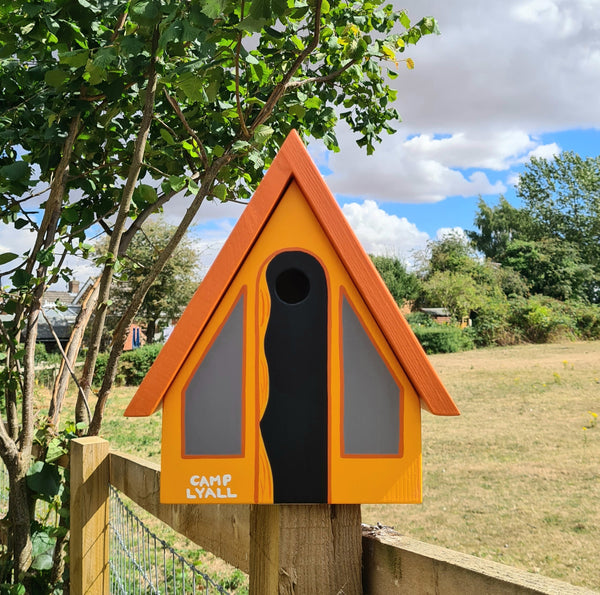 Personalised Camping Tent Bird Box