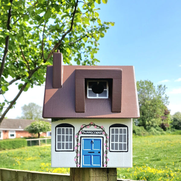 Personalised Cottage Bird Box