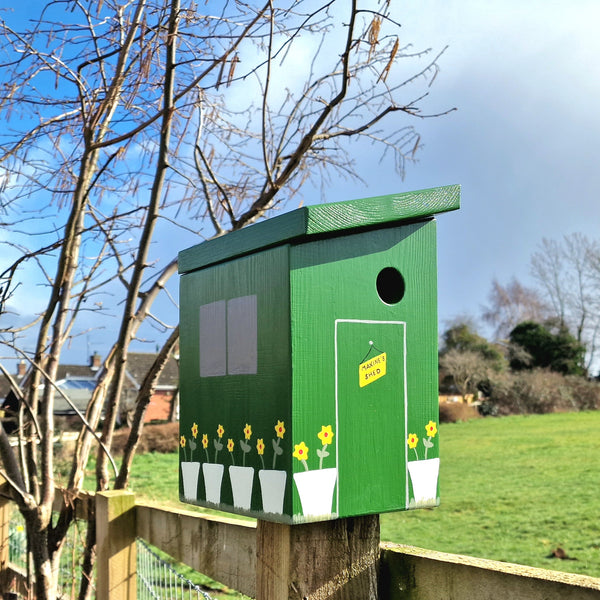 Personalised Garden Shed Bird Box