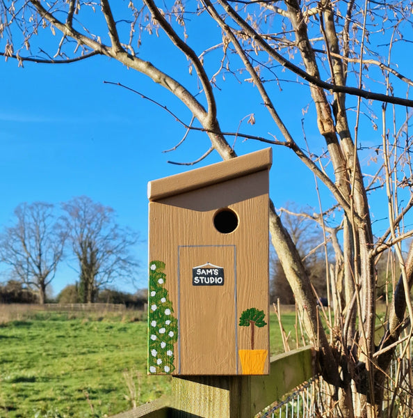 Personalised Home Office/Studio Bird Box