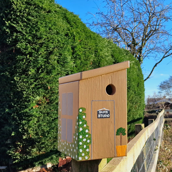 Personalised Home Office/Studio Bird Box