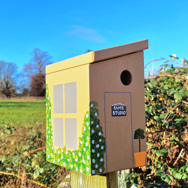 Personalised Home Office/Studio Bird Box