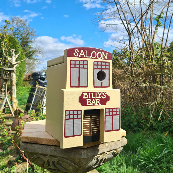 Western Saloon Bar Bird Box