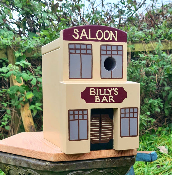 Western Saloon Bar Bird Box