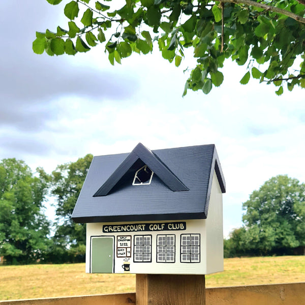 Personalised Golf Club Bird Box