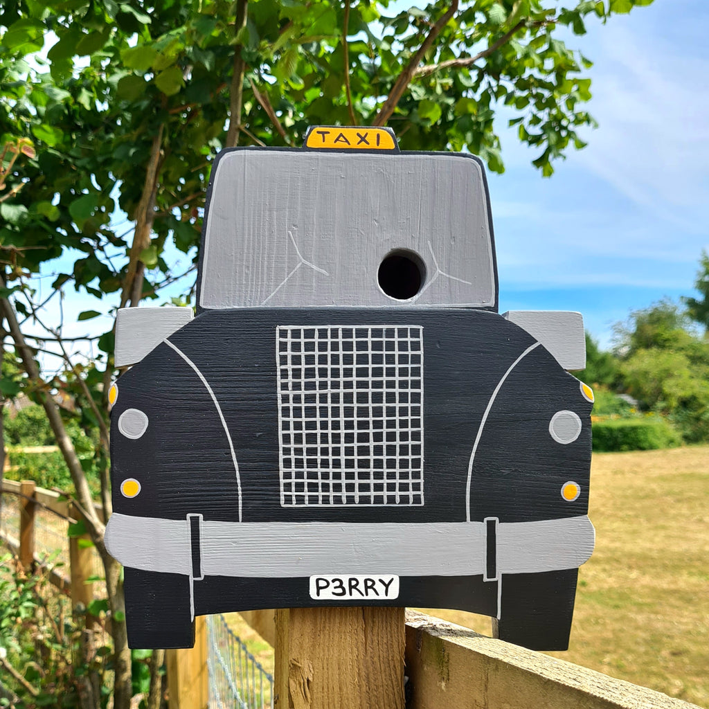 Personalised Taxi Bird Box