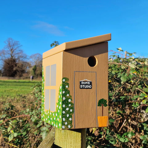 Personalised Home Office/Studio Bird Box