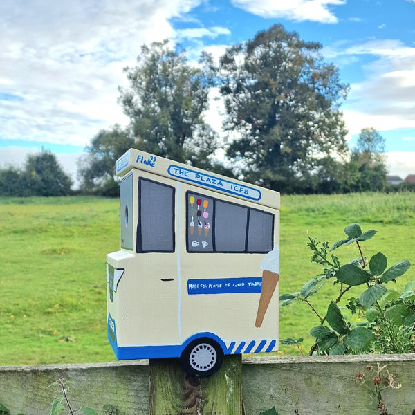 Personalised Ice Cream Van Bird Box