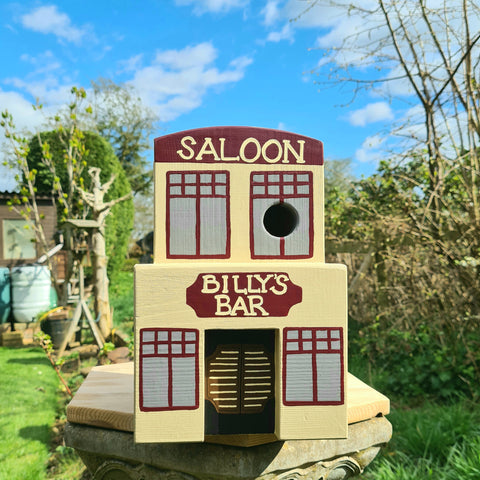 Western Saloon Bar Bird Box