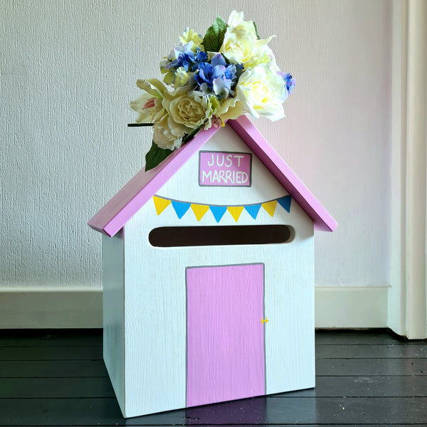 Summer Hut Personalised Post Box