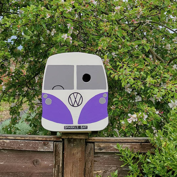 Personalised Campervan Split Screen Bird Box - Lindleywood