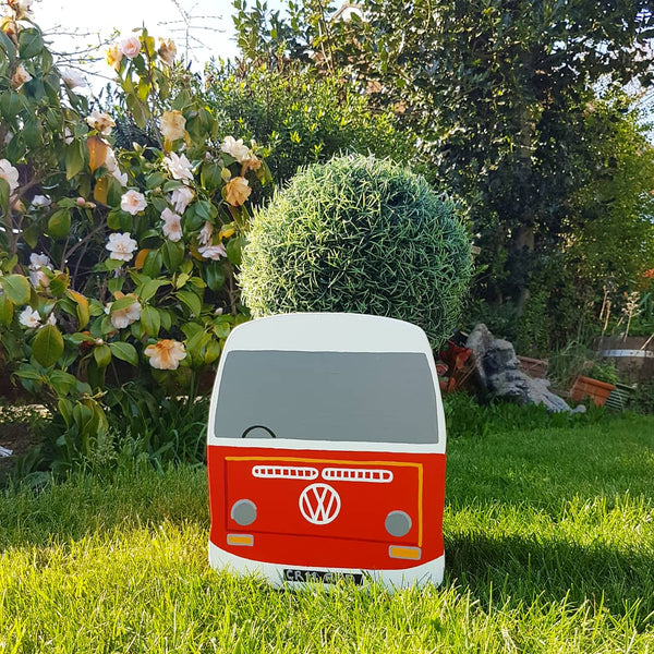 Personalised Bay Campervan Mini Planter - Lindleywood