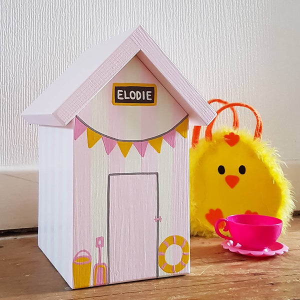 Personalised Beach Hut Keepsake Box - Lindleywood