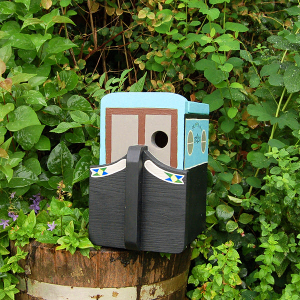 Personalised Narrowboat Canal Boat Bird Box - Lindleywood