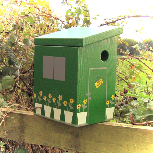 Personalised Garden Shed Bird Box