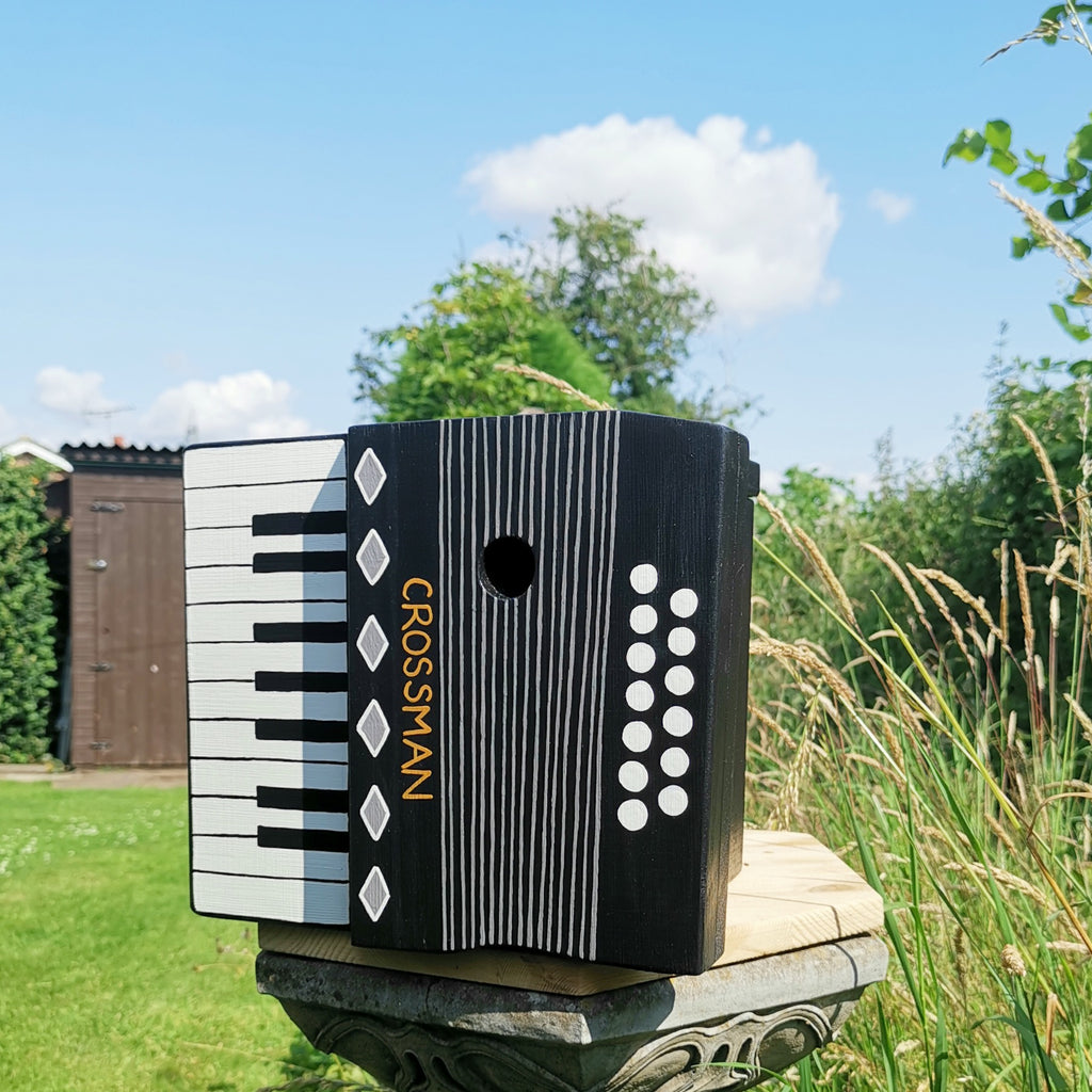 Accordion - Melodeon Bird Box - Birthday Gift for Music Lovers ...
