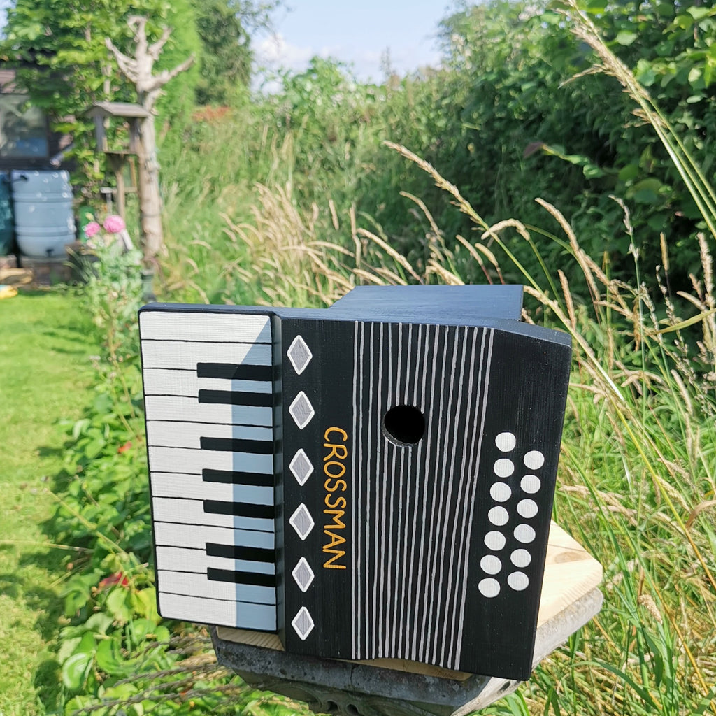 Accordion - Melodeon Bird Box - Birthday Gift for Music Lovers ...