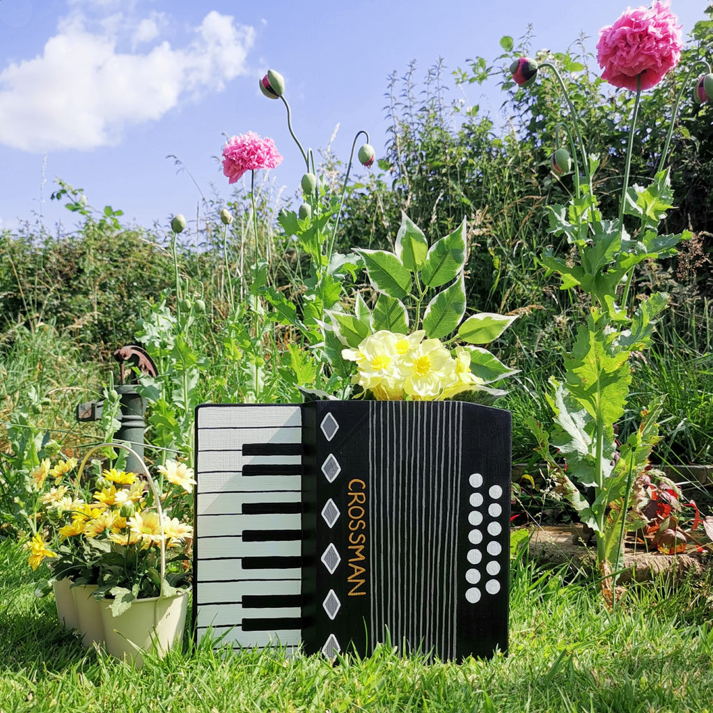 Personalised Accordion Mini Planter - Lindleywood