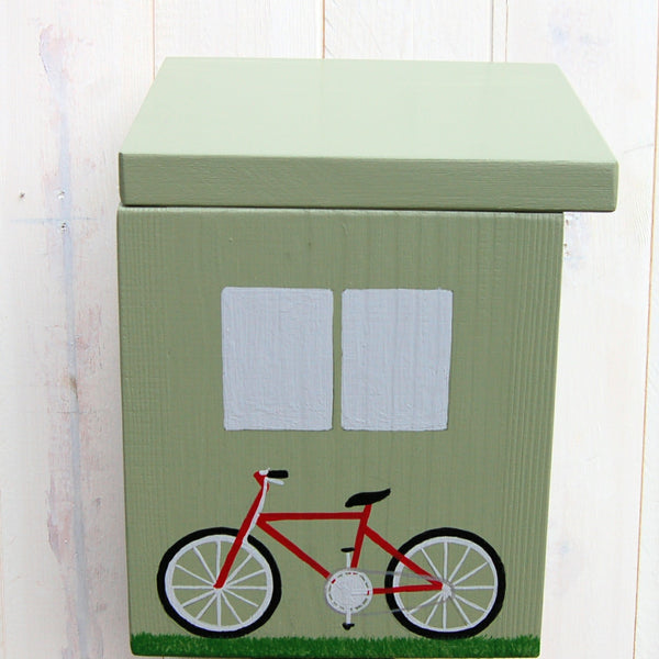 Personalised Bike Shed Bird Box - Lindleywood