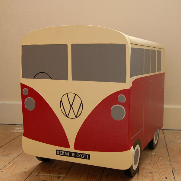 Campervan Personalised Storage Box - Lindleywood