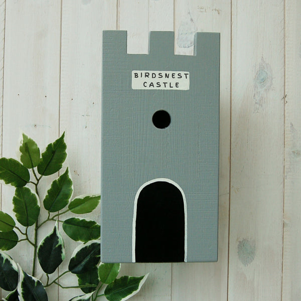 Personalised Castle Bird Box - Lindleywood