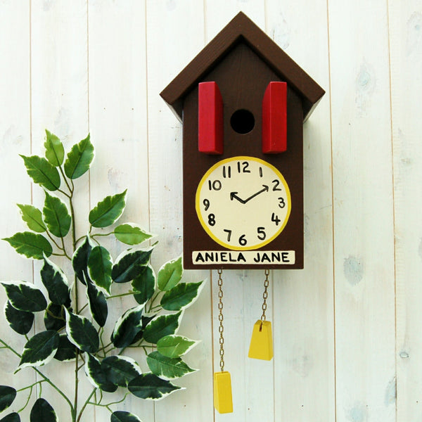 Personalised Cuckoo Clock Bird Box - Lindleywood