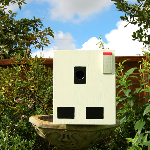 Handcrafted Electrical Socket Bird Box - Lindleywood