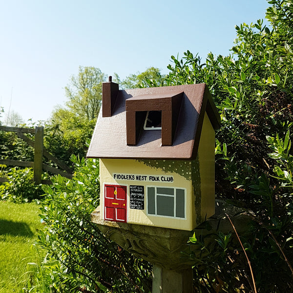 Personalised Folk Club Bird Box - Lindleywood